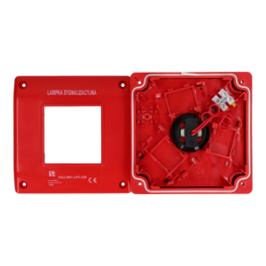 Indicator lamp in a red OA2 housing - Product picture