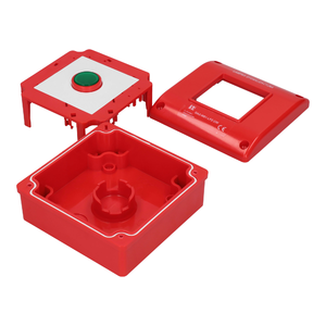 Indicator lamp in a red OA2 housing - Product picture