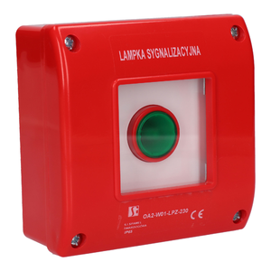 Indicator lamp in a red OA2 housing - Product picture