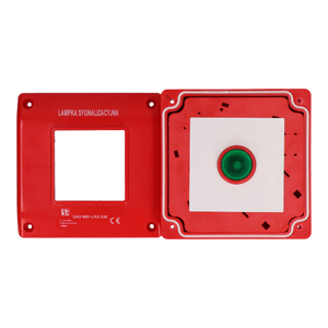 Indicator lamp in a red OA2 housing - Product picture