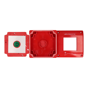 Indicator lamp in a red OA2 housing - Product picture