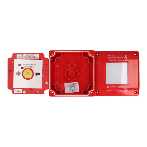 Кнопка ручного пожарного выключателя тока PWP1 с сертификатом - Изображение изделия