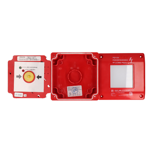 Manual push button of PWP1 fire switch with certificate - Product picture