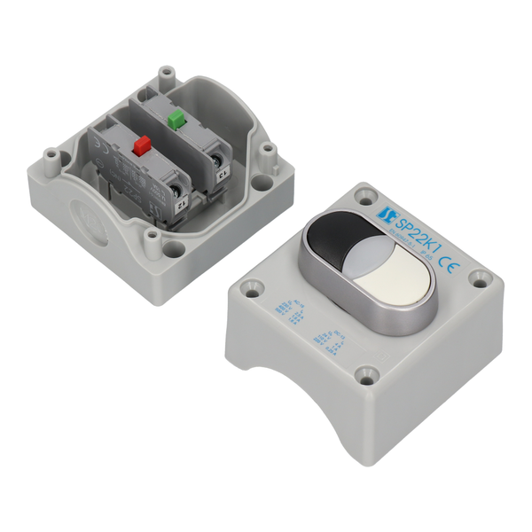 K1 control station with twin pushbutton SP22K1\21, 22 - Product picture