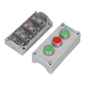 Steuergehäuse K3 mit Komplett-Taster START I - STOPP - START II SP22K3\02 - Produktfoto