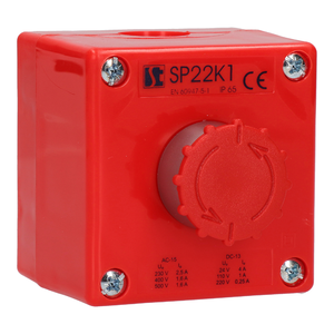 Kaseta sterownicza K1 z przyciskiem bezpieczeństwa SP22K1C\05                                                                                 - Poglądowe zdjęcie