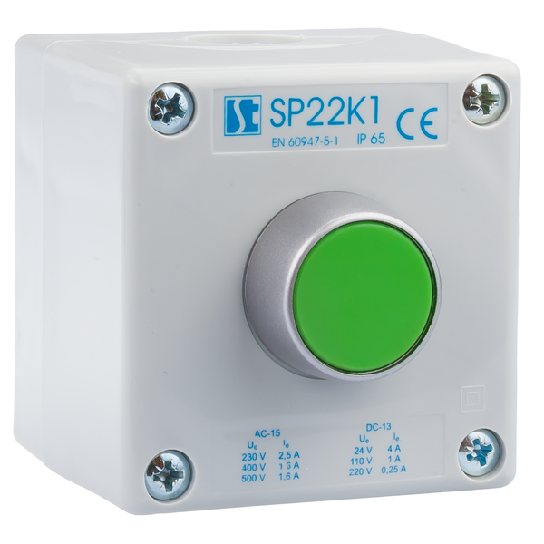 K1 control station with START pushbutton SP22K1\01 - Product picture