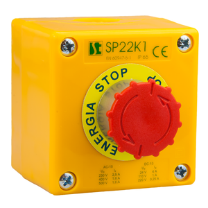 K1 control station with STOP pushbutton SP22K1\08 - Product picture