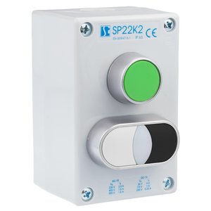 K2 control station with START-STOP pushbuttons SP22K2\21, 24 - Product picture