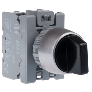 Complete knob-operated 2-position selector switch P - Product picture