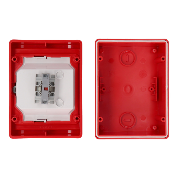 Pushbutton SP22 in break glass box - Product picture