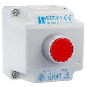 K1 control station with STOP pushbutton ST22K1\02 - Product picture
