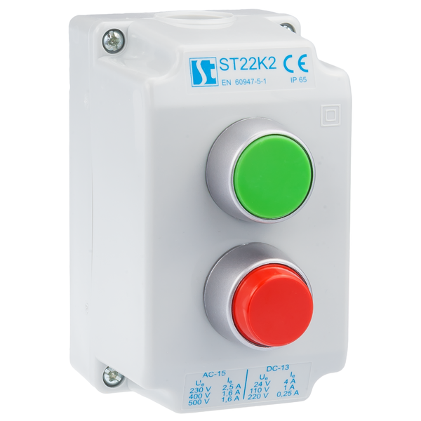 Kaseta sterownicza K2 z przyciskami START-STOP ST22K2\02