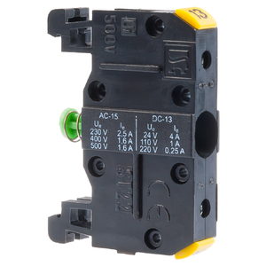 Normally open switch (10) green - Product picture