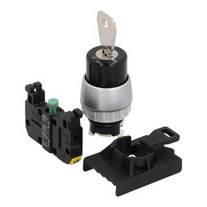 Complete key-operated 2-position selector switch S - Product picture