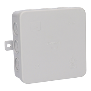 E114 - Wall junction box IP54 100 x 100 x 40 mm - Product picture