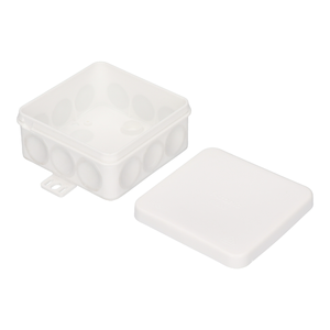 E1200 - Wall junction box IP55 80 x 80 x 37 mm - Product picture