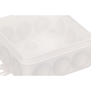 E1200 - Wall junction box IP55 80 x 80 x 37 mm - Product picture