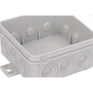 E125 - Wall junction box IP54 75 x 75 x 40 mm - Product picture