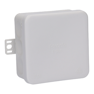 E1200 - Nástěnná propojovací skříňka IP55 80 x 80 x 37 mm - Obrázek výrobku