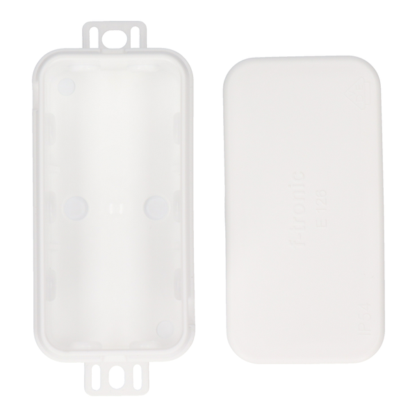 E126 - Wall junction box IP54 85 x 44 x 40 mm - Снимка на изделието