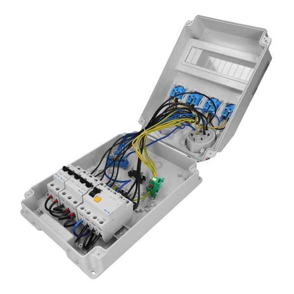 Distribution board ROS 11\FI with protection a residual current device - Product picture