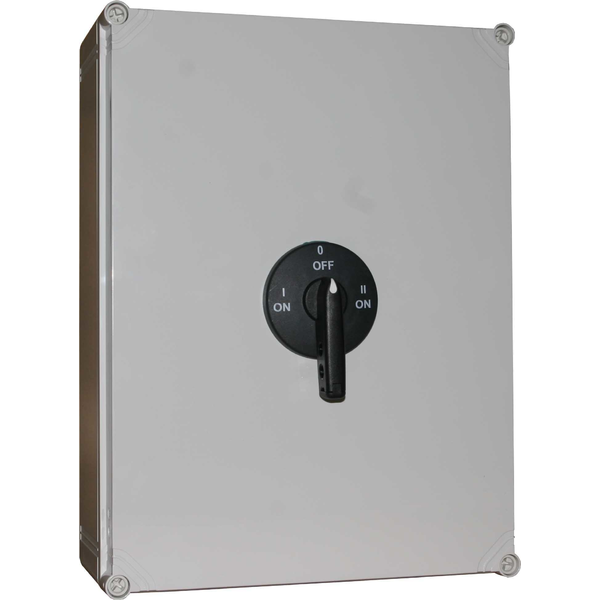Power supply changeover switch PRZK 63 in OBA/OBP housing - Product picture