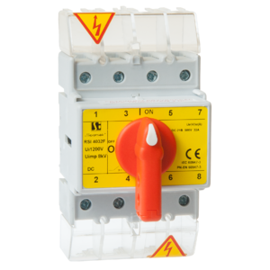 Изолирующий выключатель нагрузки для фотовольтаики RSI-F 4-полюсный - Изображение изделия