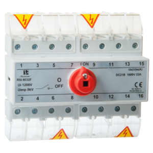 Trennschalter für Photovoltaikanlagen, RSI-F, 8-poliger - Produktfoto