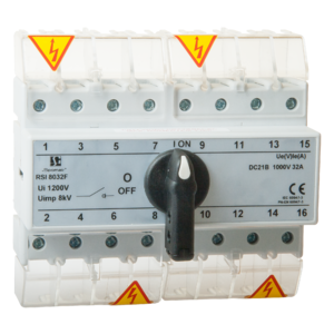 Disconnector for photovoltaic systems, RSI-F, 8-pole - Product picture