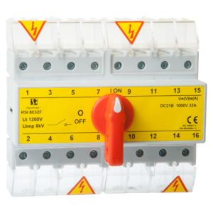 Disconnector for photovoltaic systems, RSI-F, 8-pole - Product picture