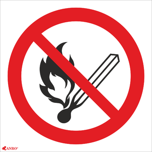 Zakaz używania otwartego ognia, Palenie tytoniu zabronione 150x150 - Poglądowe zdjęcie