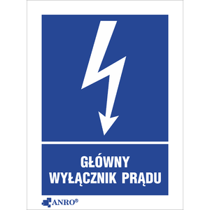 GŁÓWNY WYŁĄCZNIK PRĄDU 52x74 - Poglądowe zdjęcie