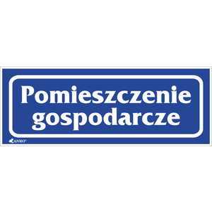 POMIESZCZENIE GOSPODARCZE - Poglądowe zdjęcie