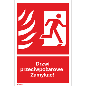 Drzwi przeciwpożarowe zamykać (w prawo) 150x205 - Poglądowe zdjęcie