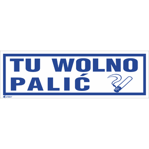 Tu wolno palić - Poglądowe zdjęcie