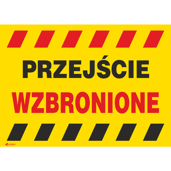 Przejście wzbronione 350x250