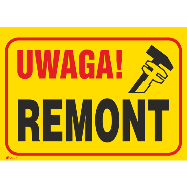 Uwaga! Remont 350x250